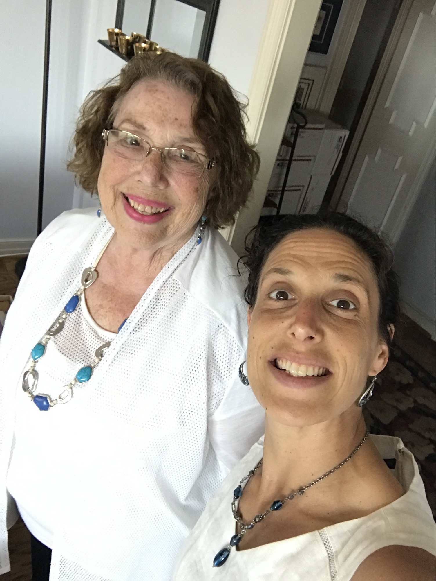 Lainie and Mom together